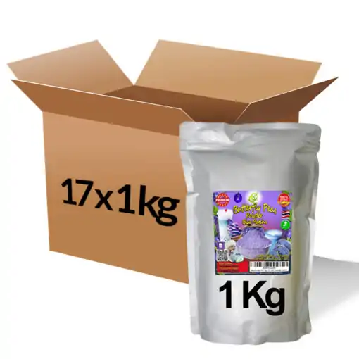 Karton 17 kg Erbsenpulver Schmetterling Großhandel Marke oko-oko | Prestige Euro-Trade