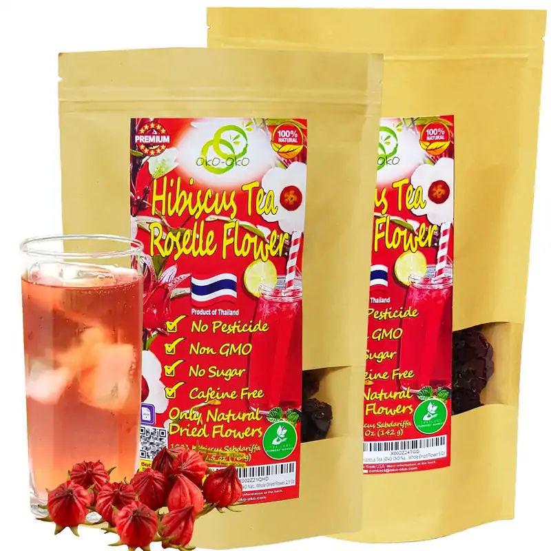 Thé d'Hibiscus <br> fleur entiére | Prestige Euro-Trade Roselle BIO gamme pour les particuliers en vente directe